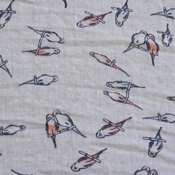 Accessories - NWT Budgie Bird Parakeet Infinity Scarf Viscose